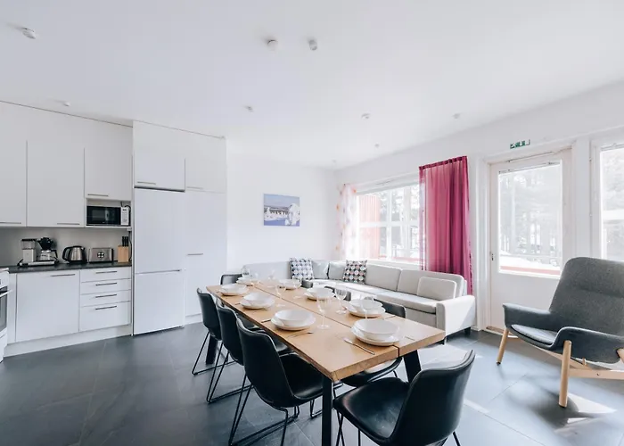 公寓 Levin Kotka 2 - Spacious 3br With Sauna Next To Slopes *