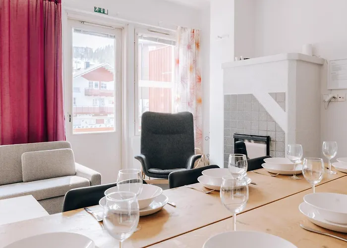 公寓 Levin Kotka 2 - Spacious 3br With Sauna Next To Slopes