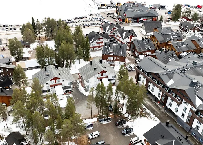 公寓 Levin Kotka 2 - Spacious 3br With Sauna Next To Slopes *